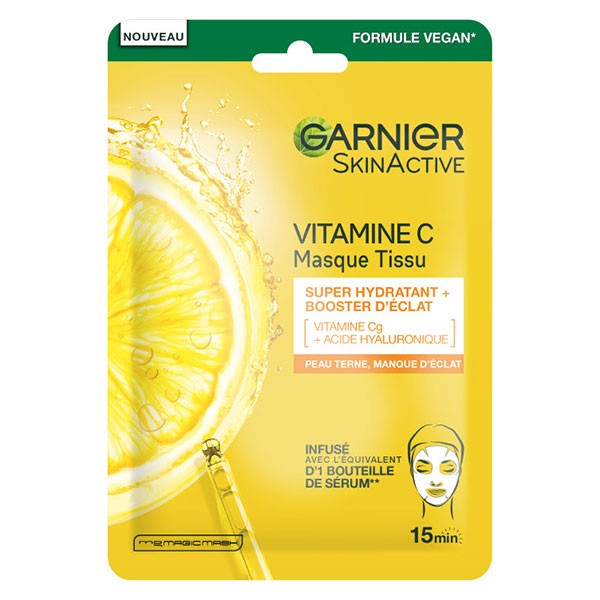 garnier skinactive masque tissu