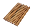 Pailles en bambou naturel - Lot de 25 pailles