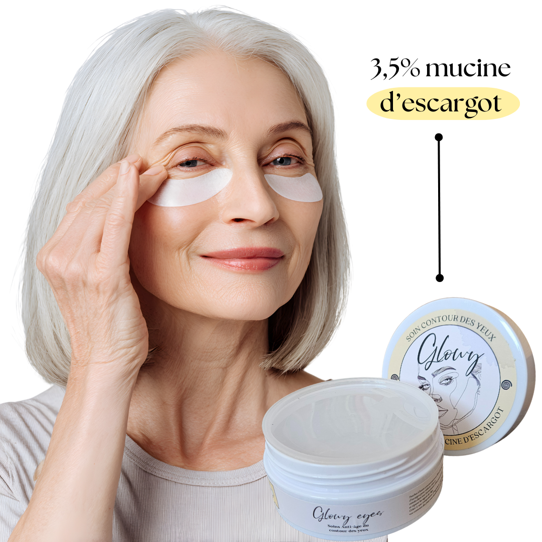 Glowy™ Eyes - Soin Anti-âge du contour des yeux au filtrat de mucine d'escargot