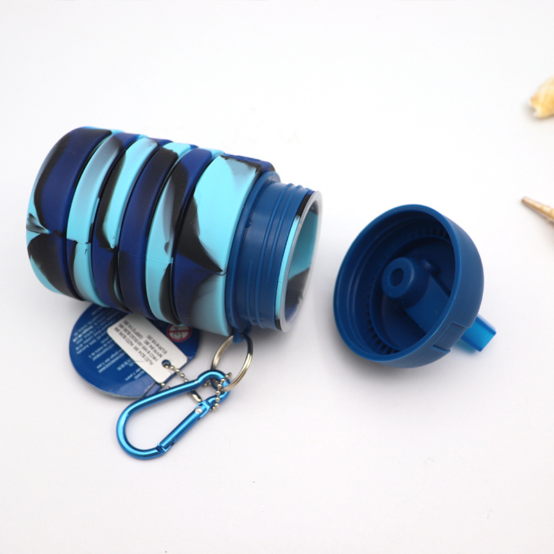 gourde rétractable en silicone écologique