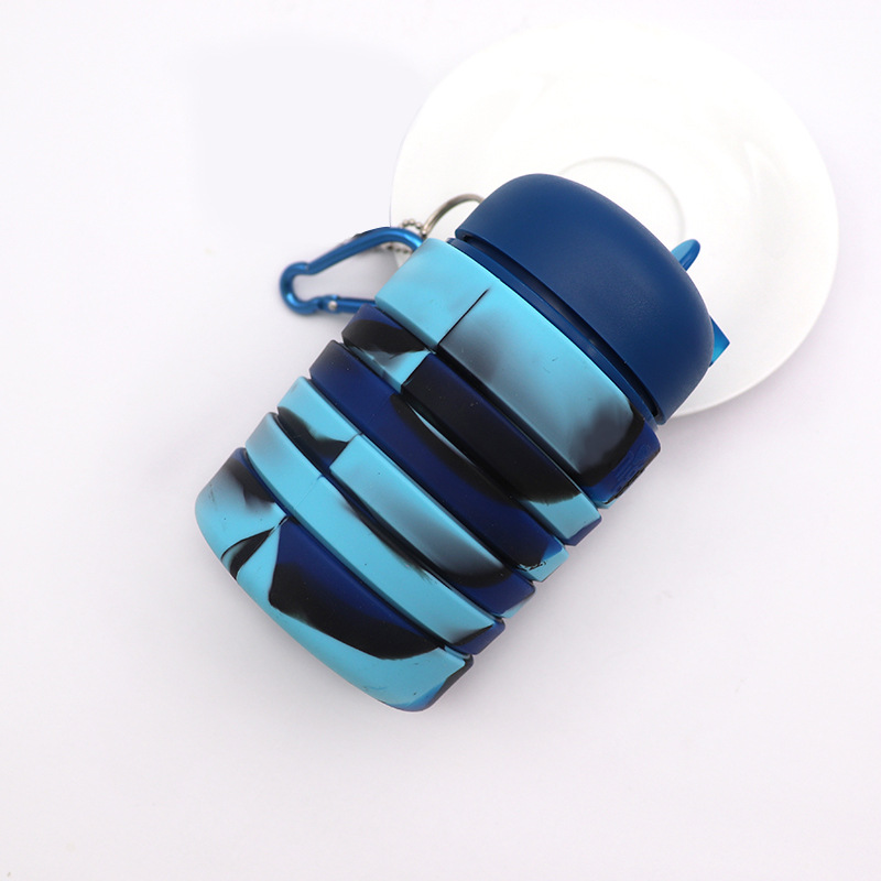 gourde rétractable en silicone écologique