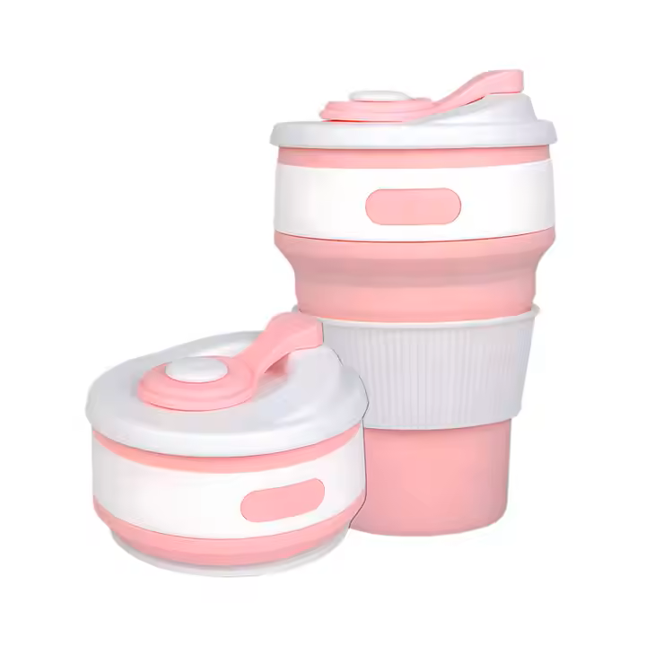 Gobelet rétractable en silicone