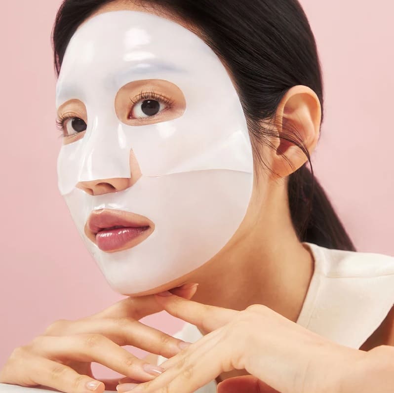 masque coréen au collagène glowy hydratant acide hyaluronique anti âge et rides