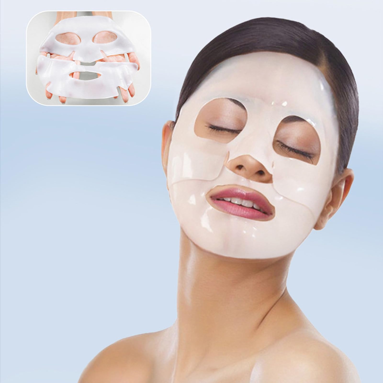 masque coréen au collagène glowy hydratant acide hyaluronique anti âge et rides