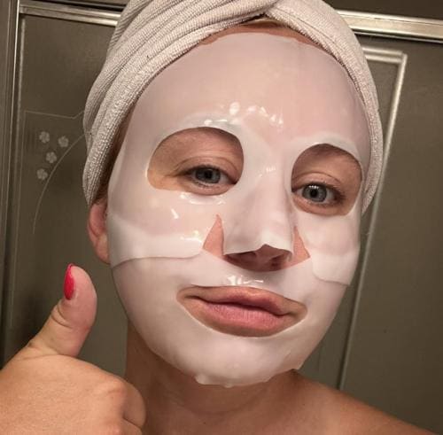 masque coréen au collagène glowy hydratant acide hyaluronique anti âge et rides