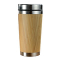 mug de voyage en bambou acier inoxydable