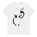 T-shirt en coton bio unisexe - Panda glace