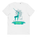T-shirt en coton bio unisexe - Danse de Cerfs