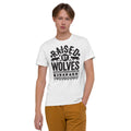 T-shirt en coton bio unisexe - Loup sauvage